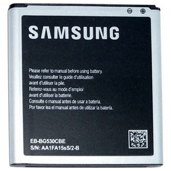 Купить Аккумулятор Samsung EB-BG530BBE для Grand Prime G530/G531/J5 SM-J500/J3 2016 SM-J320 2600 mAч